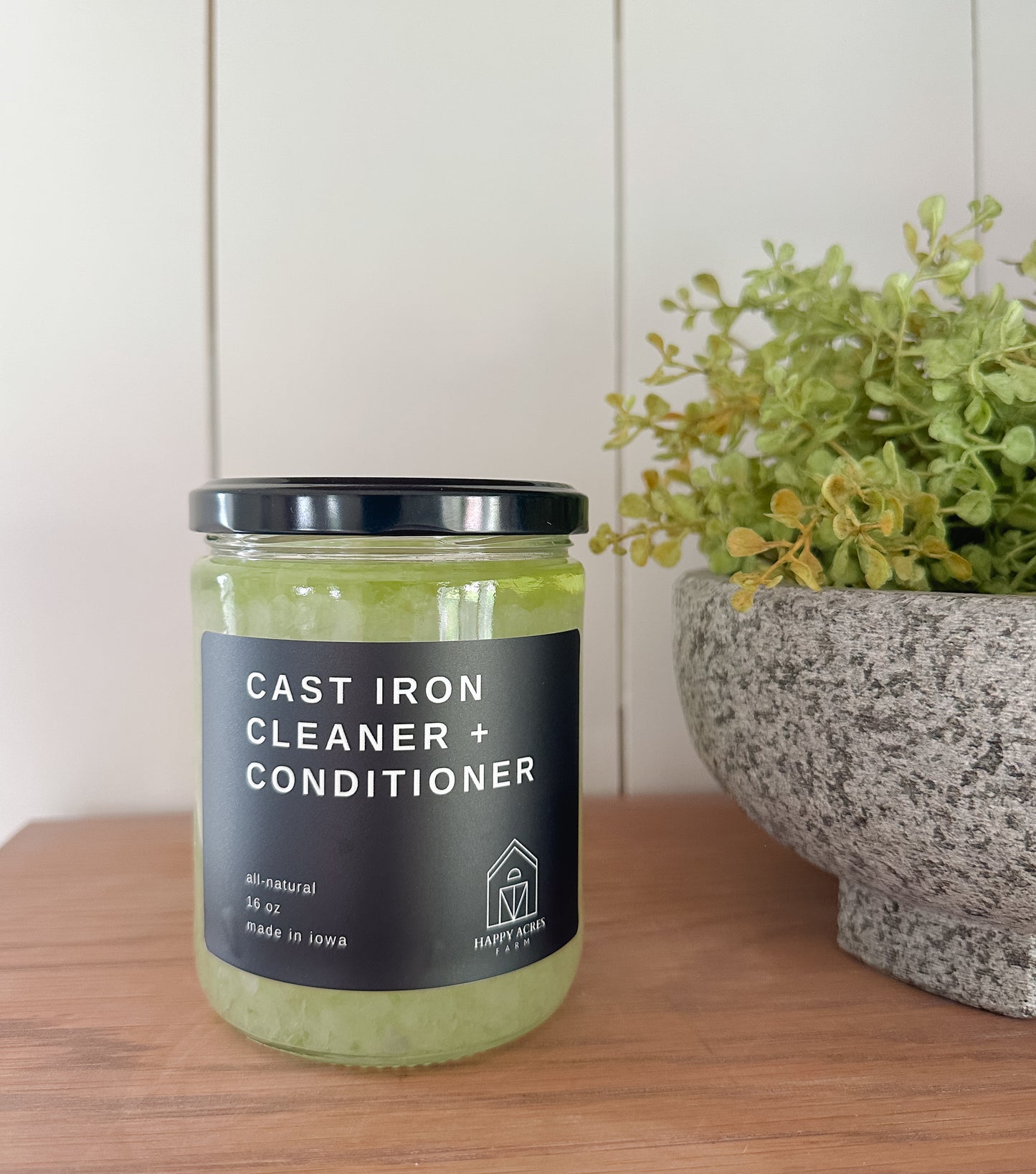 CAST IRON CLEANER + CONDITIONER